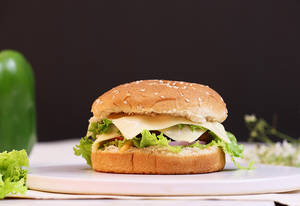 Double Cheese Chicken Burger