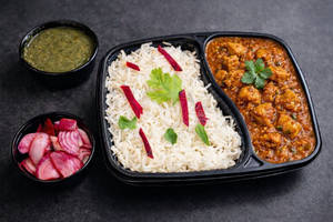 Masala Chicken With Rice Combo