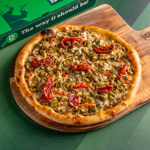Chicken Pesto Pizza