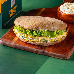Corn & Spinach Panini