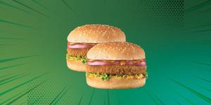 Veg Snacker Burger + Veg Snacker Burger
