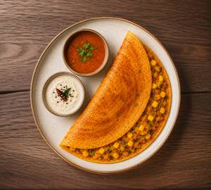 Corn Masala Dosa [Serves 1]