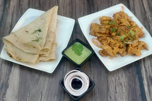 Chatpati Chaap With 2 Rumali Roti       