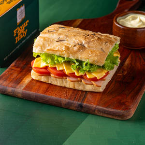 Chicken Ham & Cheese Focaccia