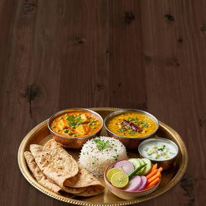 Matar Paneer Thali