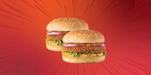 Chicken Snacker Burger + Chicken Snacker Burger