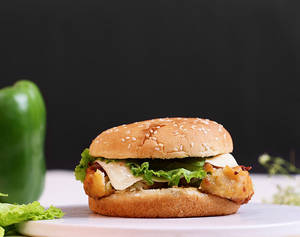 Chicken Momo Burger