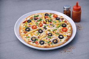 Deluxe Veggie Pizza [8 inches]