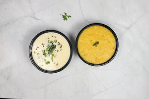 Gujarati Khichdi (moong Dal) / Gujarati Kadi