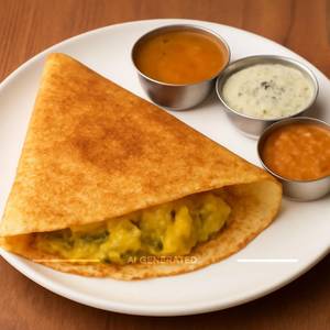 Onion Masala Dosa