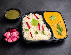 Butter Chicken With Rice Combo