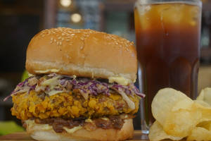Fried Chicken Burger