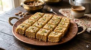 Sugar Free Chana Burfi