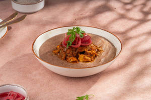 Ragi With Chicken Curry