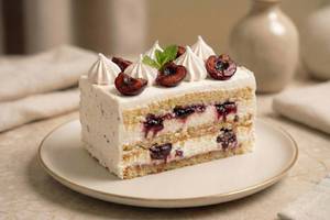 White Forest Cake