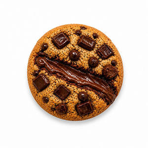 Nutella Stuffed Cookie