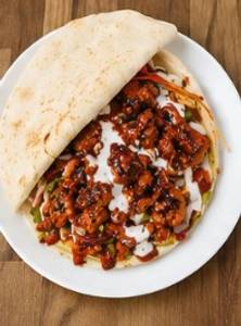 Schezwan Plate Shawarma