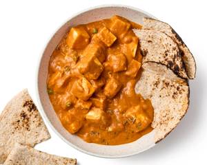Butter Paneer Masala With Roti