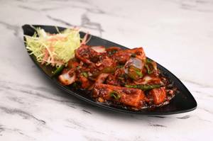 Chilli Paneer Dry [6 Pieces]