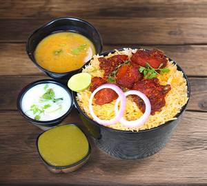 Chicken Fry Biryani Full