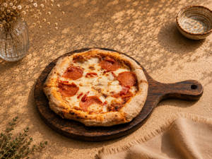 Hot Honey Pepperoni Pizza.