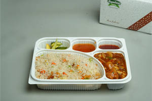 Chicken Fried Rice With Chilli Chicken