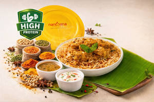 High Protein - Paneer Hyderabadi Biryani
