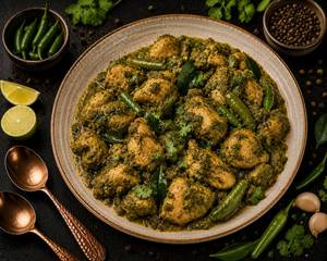 Andhra Green Chilly Chicken