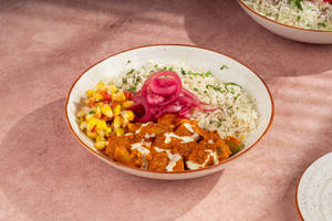 Indian Rice Bowl Chicken  ( No Maida Gluten Free)