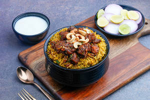 Mushroom Kaju Pulao