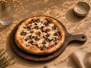 Truffle Mushroom Melt Pizza