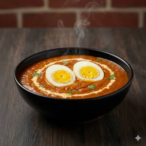 Egg Butter Masala [2 Eggs]