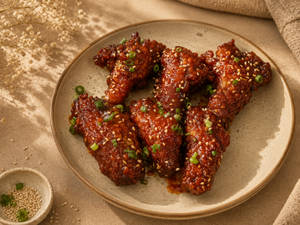 Korean Sweet & Spicy Wings