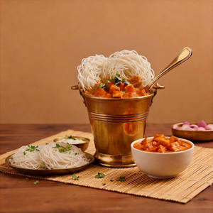 Veg  Thooku Satti Idiyappam - (Healthy)
