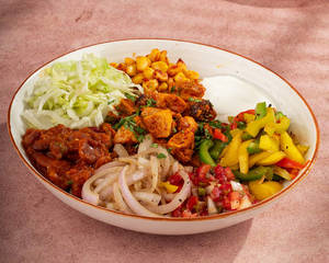 Burrito Chicken Bowl ( No Maida Gluten Free)