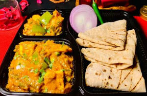 Veg Kadai Mini Thali (spicy)
