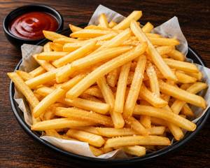 Plain salted french fries
