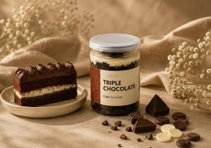 Triple Chocolate Cake Tub