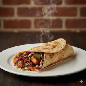 Barbeque Paneer Roll