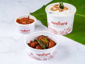 Curd Rice Chicken Sholay Combo