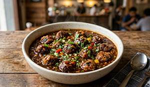 Veg Manchurian Dry (12 Pcs)