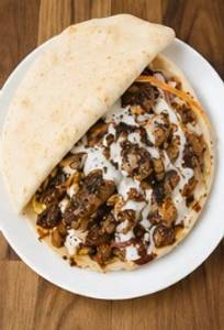 Salsa Plate Shawarma