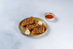 Caramel Cinnamon Sweet Waffle