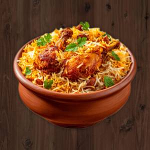 Chicken Fry Biryani (Half)