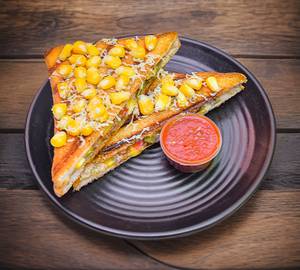 Corn cheese sandwich