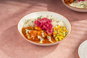 Indian Rice Bowl Paneer ( No Maida Gluten Free)