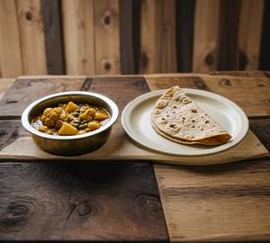 4 Roti + Sabji