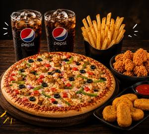 Pizza Party Pack For 2 ( Non Veg) Combo 2