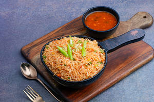 Veg Chilli Garlic Fried Rice
