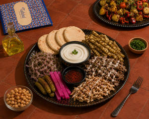 Chicken & Lamb Shawarma Platter